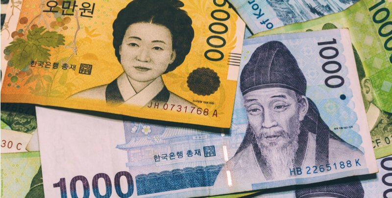 هبوط “الوون” الكوري الجنوبى مقابل الدولار عقب إعلان حالة الطواريء