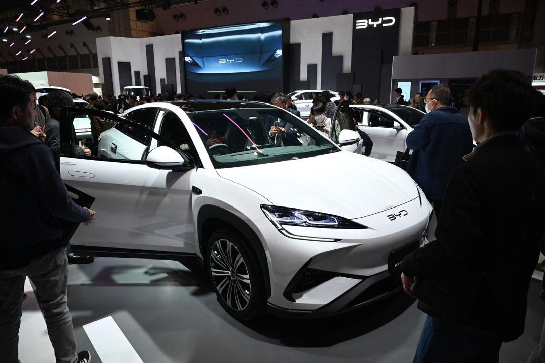 تراجع مبيعات BYD في الصين للشهر الخامس على التوالي