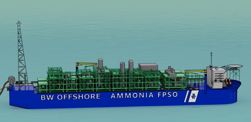 BW Offshore وMcDermott تتعاونان لتطوير أول وحدة عائمة لإنتاج وتخزين الأمونيا الزرقاء العائمة