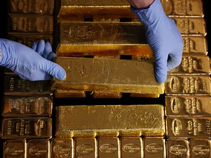 روسيا تبيع 300 ألف أوقية ذهب لتستفيد من الأسعار المرتفعة