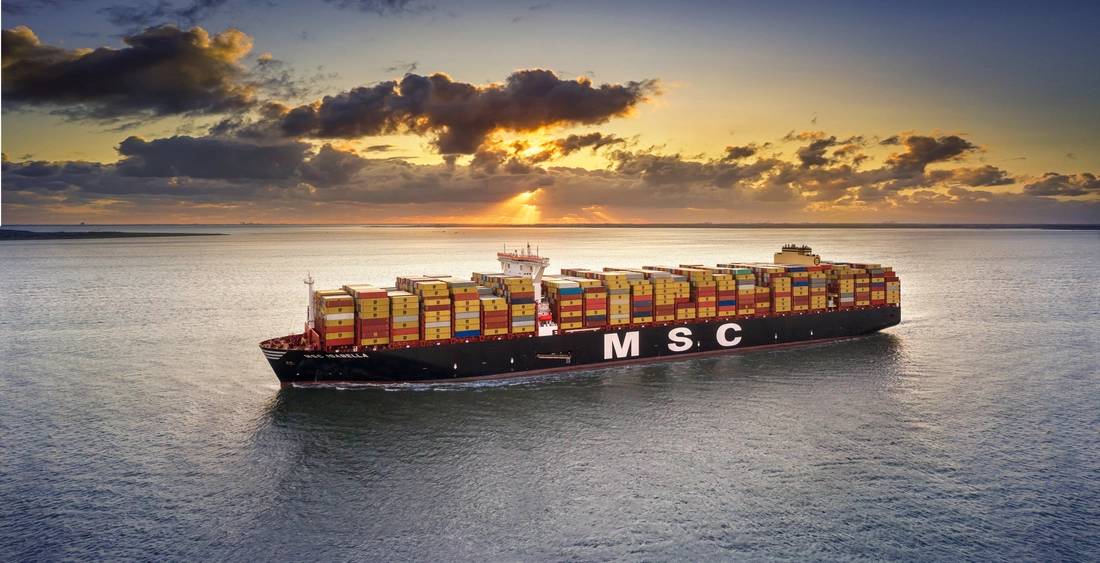 شركة MSC للشحن تفرض رسوم وقود طارئة على طرق البحر المتوسط