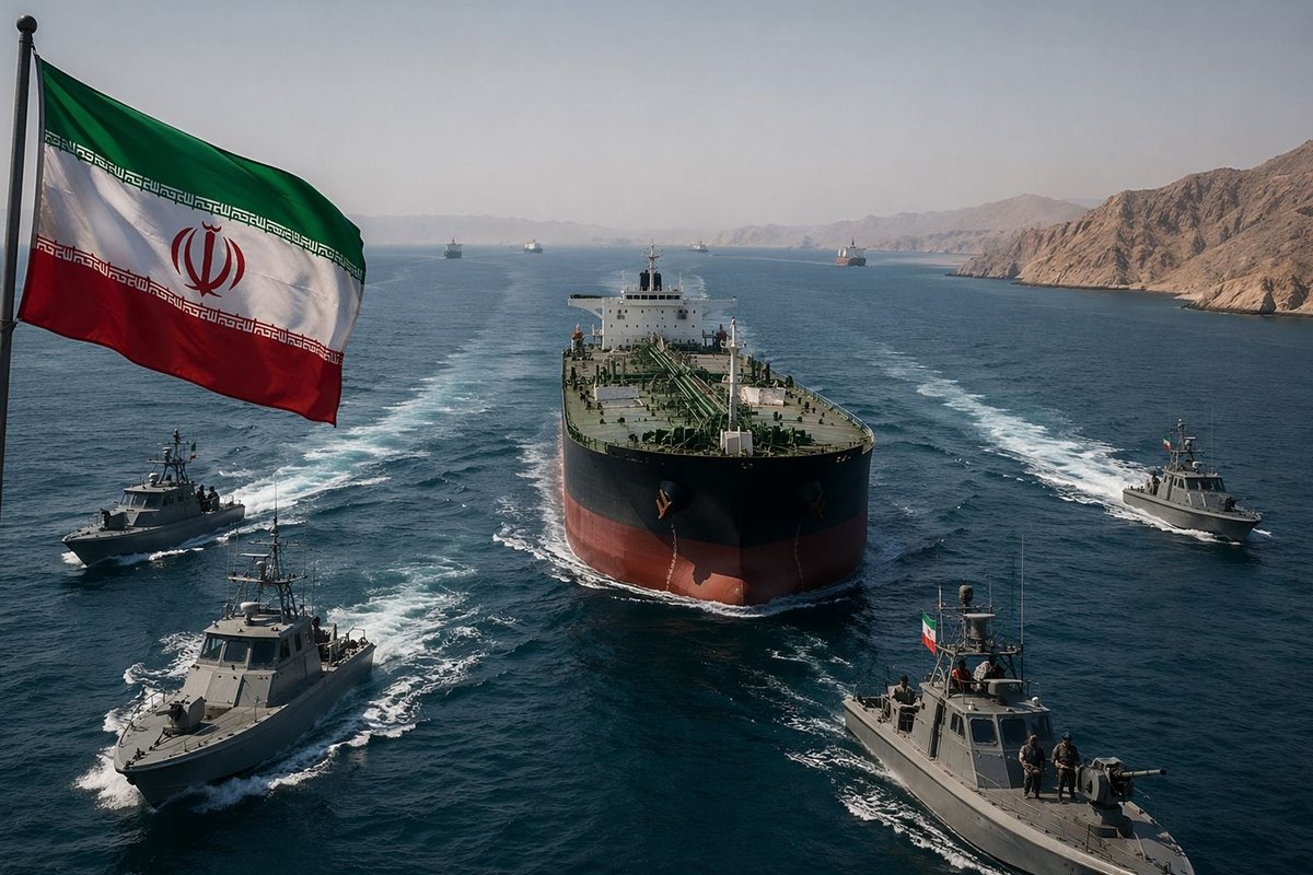 إيران تعيد فرض السيطرة على مضيق هرمز